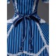 Twin Bears Antique Navy Bear Top Skirt Paneled OP and Sets(2nd Pre-Order/2 Colours/Full Payment Without Shipping)